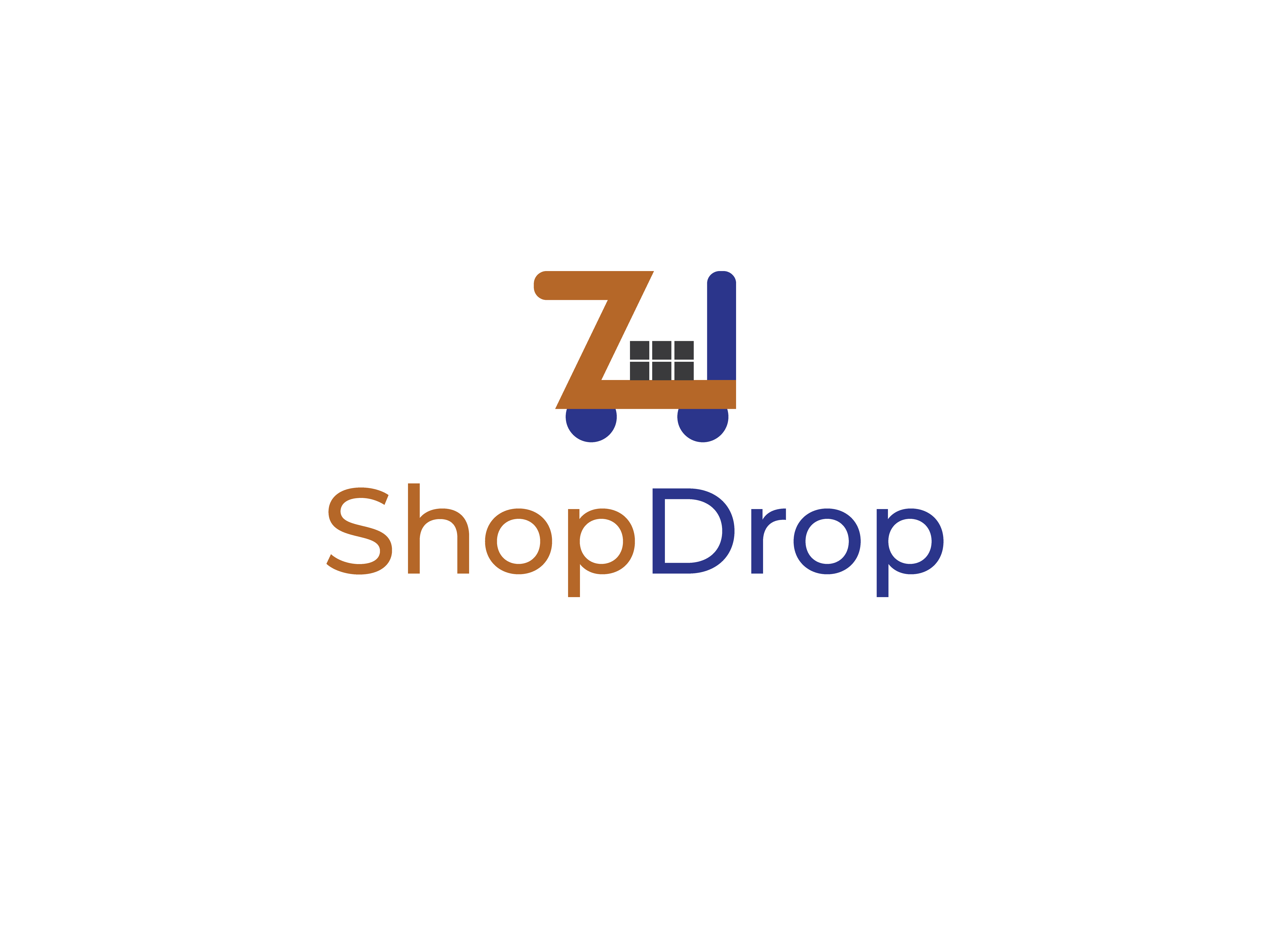 Logo Design by rejuan for ShopDrop | Design #23946879