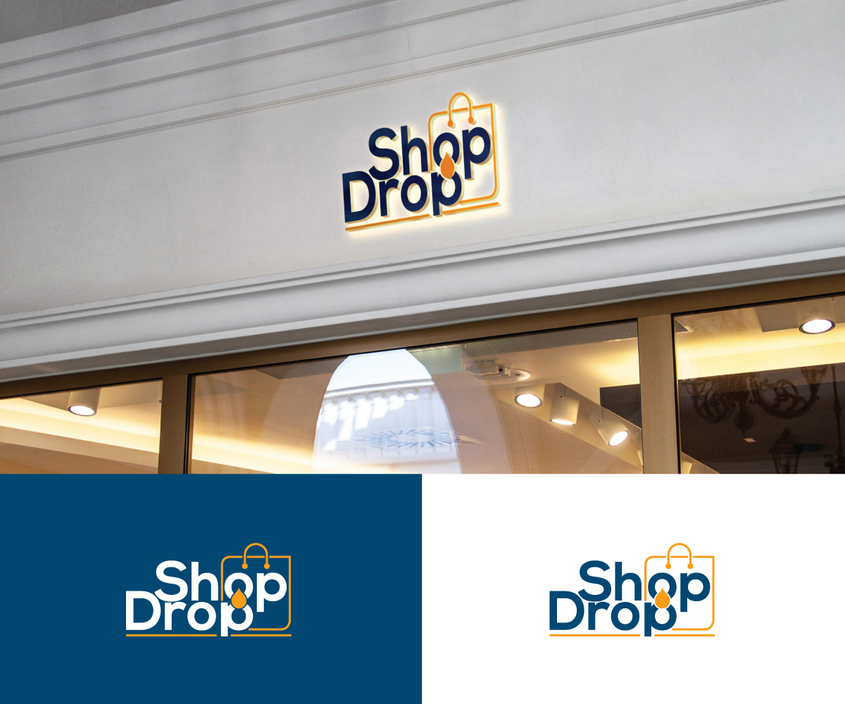 Logo Design by step forward 2 for ShopDrop | Design #23845581
