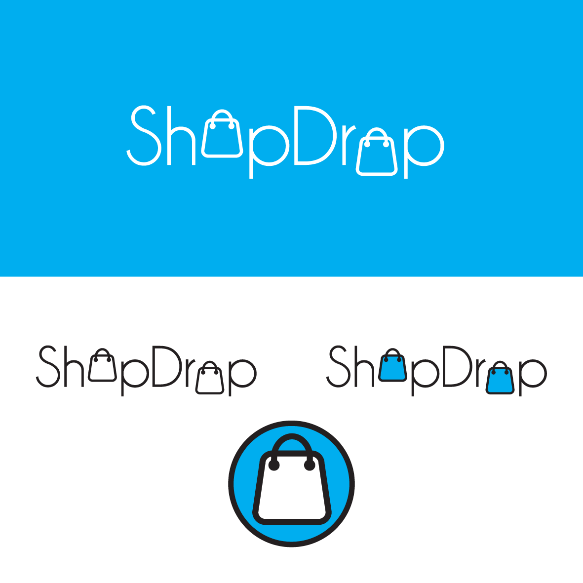 Logo Design by Samantha Ward Design for ShopDrop | Design #23843639