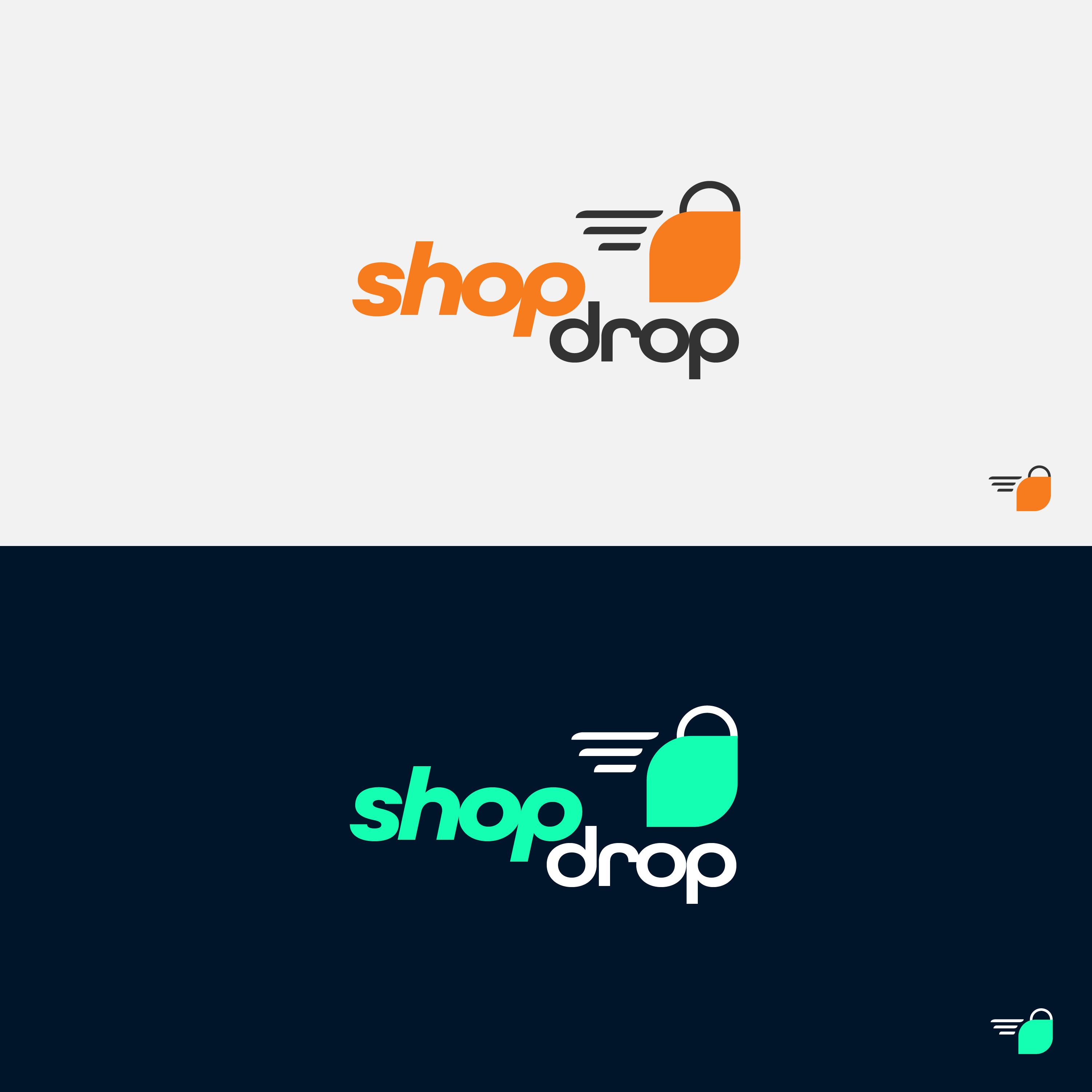 Logo Design by Decimus Designs for ShopDrop | Design #23944856