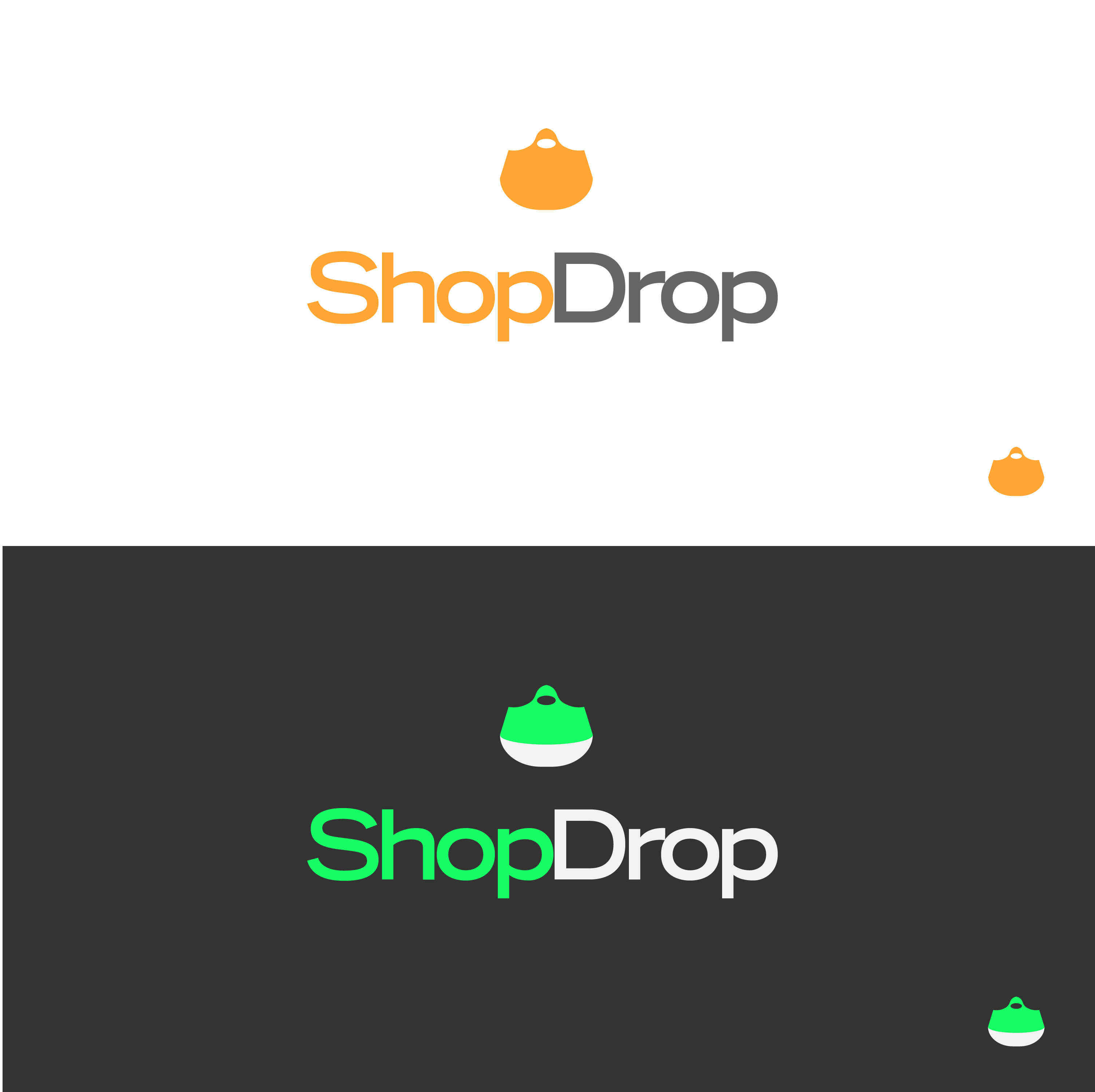 Logo Design by Decimus Designs for ShopDrop | Design #23954067