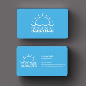 Diseño de Tarjeta de Presentación por INDIAN_Ashok para Beachside Handyman | Diseño: #23837152