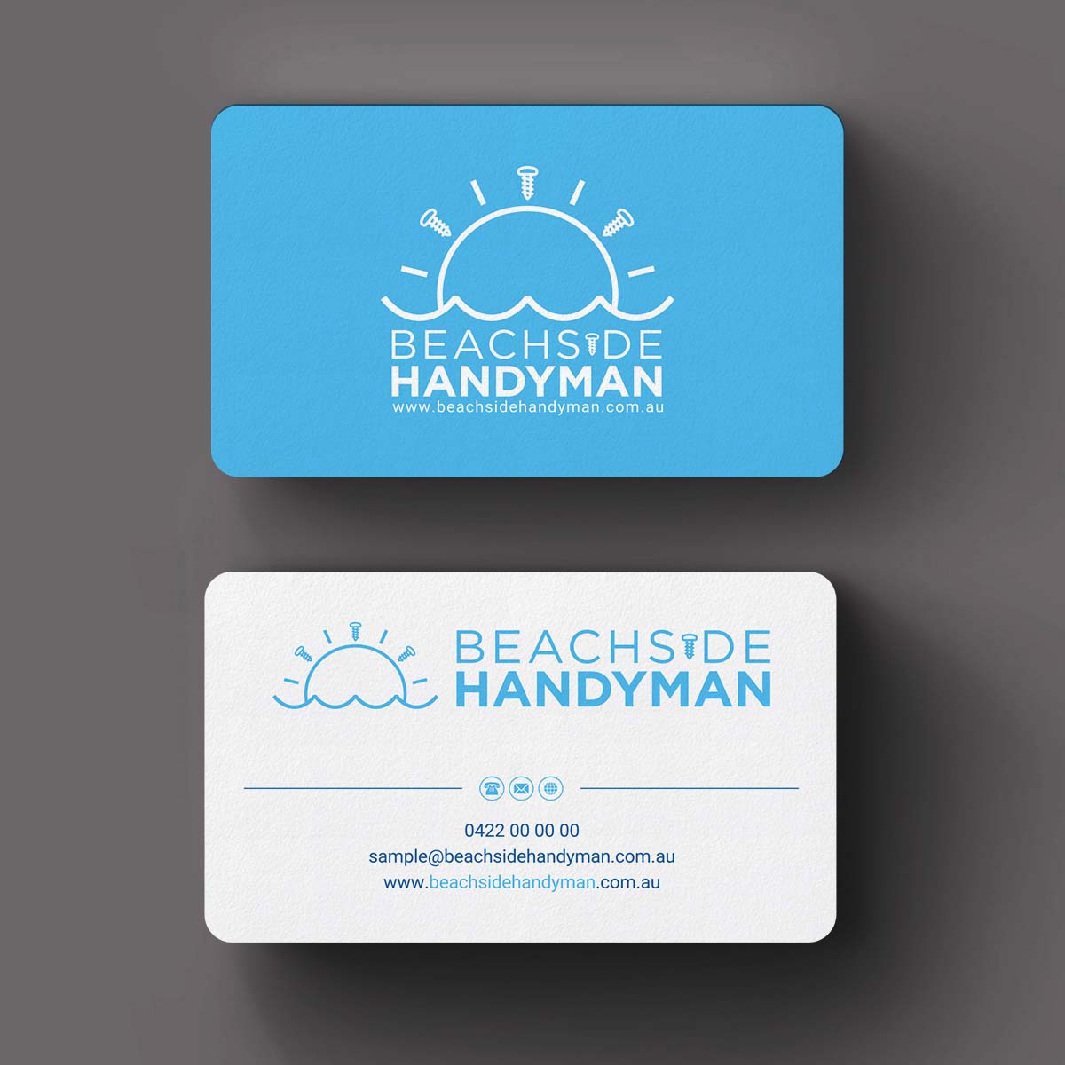 Business Card Design by INDIAN_Ashok for Beachside Handyman | Design #23837156