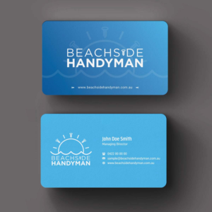 Visitenkarten-Design von INDIAN_Ashok für Beachside Handyman | Design: #23837169