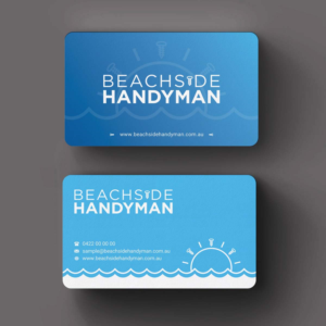 Visitenkarten-Design von INDIAN_Ashok für Beachside Handyman | Design: #23837176