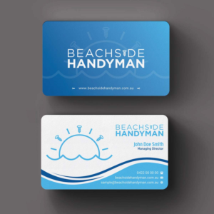 Visitenkarten-Design von INDIAN_Ashok für Beachside Handyman | Design: #23837181