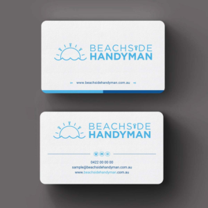 Visitenkarten-Design von INDIAN_Ashok für Beachside Handyman | Design: #23837186