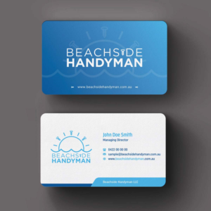 Design de Carte de Visite par INDIAN_Ashok pour Beachside Handyman | Design : #23837191