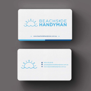 Design de Carte de Visite par INDIAN_Ashok pour Beachside Handyman | Design : #23837195