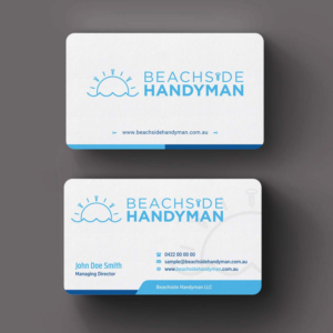 Design de Carte de Visite par INDIAN_Ashok pour Beachside Handyman | Design : #23837204