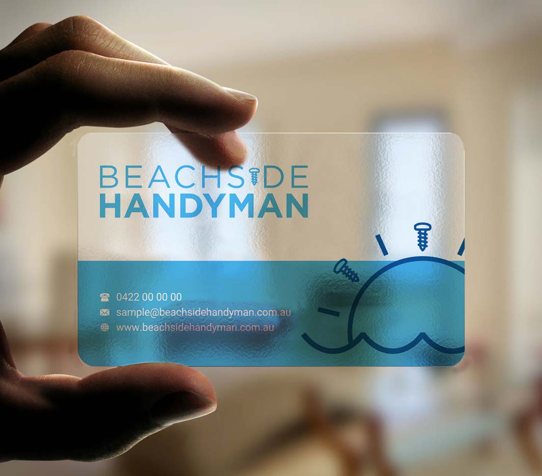 Design de Carte de Visite par INDIAN_Ashok pour Beachside Handyman | Design #23837208