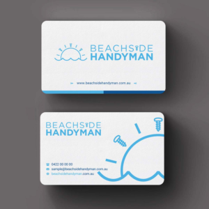 Design de Carte de Visite par INDIAN_Ashok pour Beachside Handyman | Design : #23837211