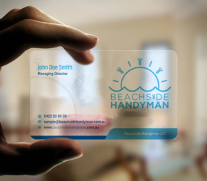 Design de Carte de Visite par INDIAN_Ashok pour Beachside Handyman | Design : #23837221