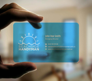 Design de Carte de Visite par INDIAN_Ashok pour Beachside Handyman | Design : #23837223