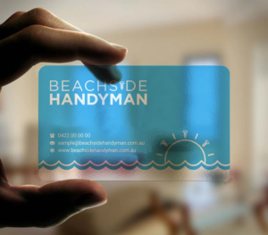 Design de Carte de Visite par INDIAN_Ashok pour Beachside Handyman | Design : #23837224