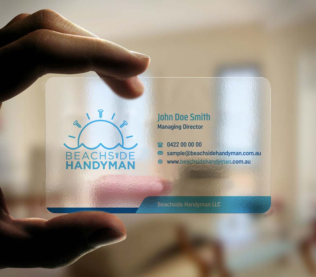 Business Card Design by INDIAN_Ashok for Beachside Handyman | Design #23837243
