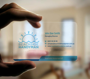 Design de Carte de Visite par INDIAN_Ashok pour Beachside Handyman | Design : #23837243