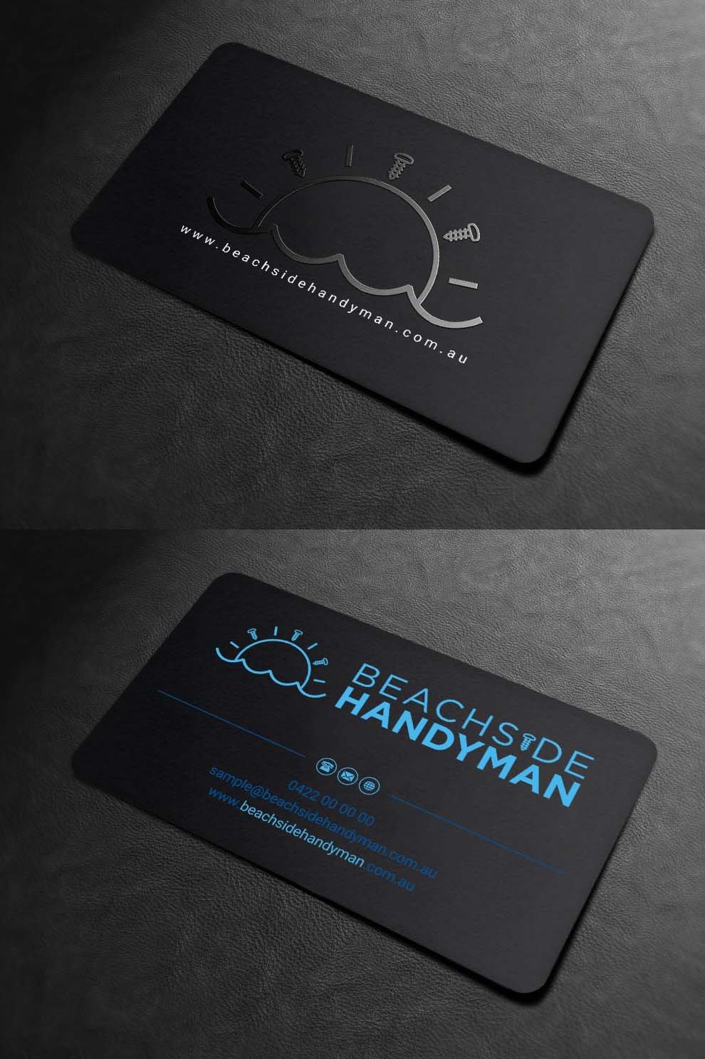 Business Card Design by INDIAN_Ashok for Beachside Handyman | Design #23837249