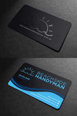 Design de Carte de Visite par INDIAN_Ashok pour Beachside Handyman | Design : #23837251