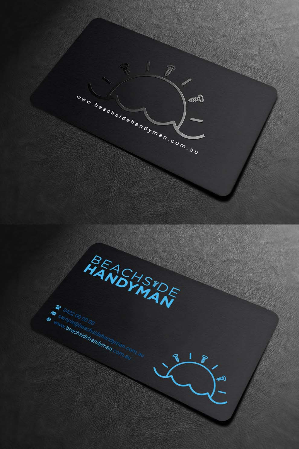Business Card Design by INDIAN_Ashok for Beachside Handyman | Design #23837261