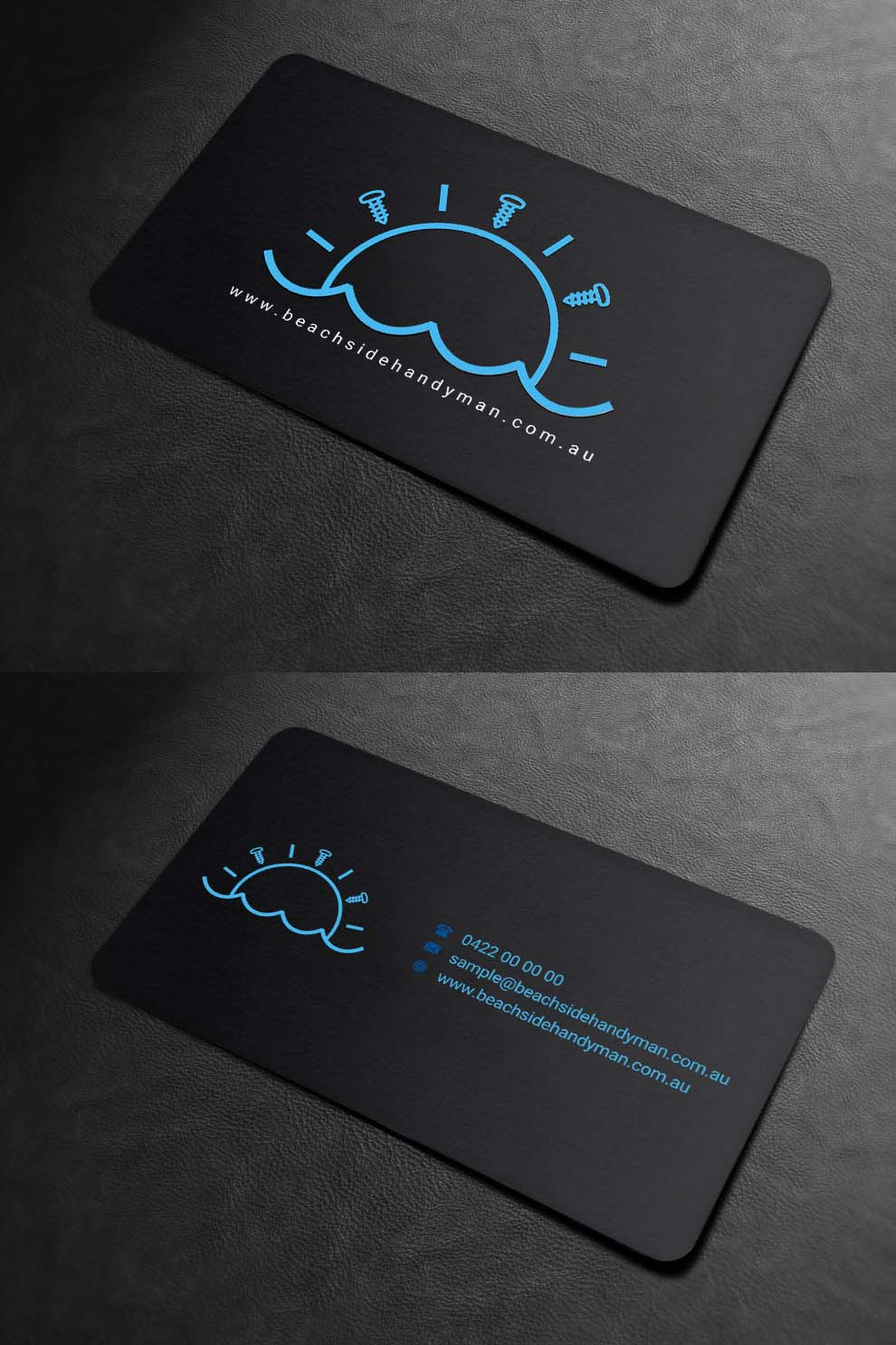 Business Card Design by INDIAN_Ashok for Beachside Handyman | Design #23837267