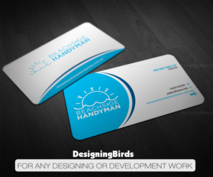 Design de Carte de Visite par Designing Birds pour Beachside Handyman | Design : #23837317