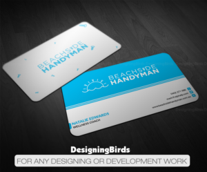 Design de Carte de Visite par Designing Birds pour Beachside Handyman | Design : #23837678