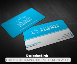 Design de Carte de Visite par Designing Birds pour Beachside Handyman | Design : #23837704