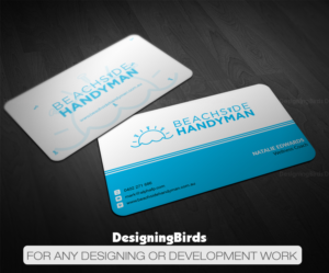 Design de Carte de Visite par Designing Birds pour Beachside Handyman | Design : #23838209
