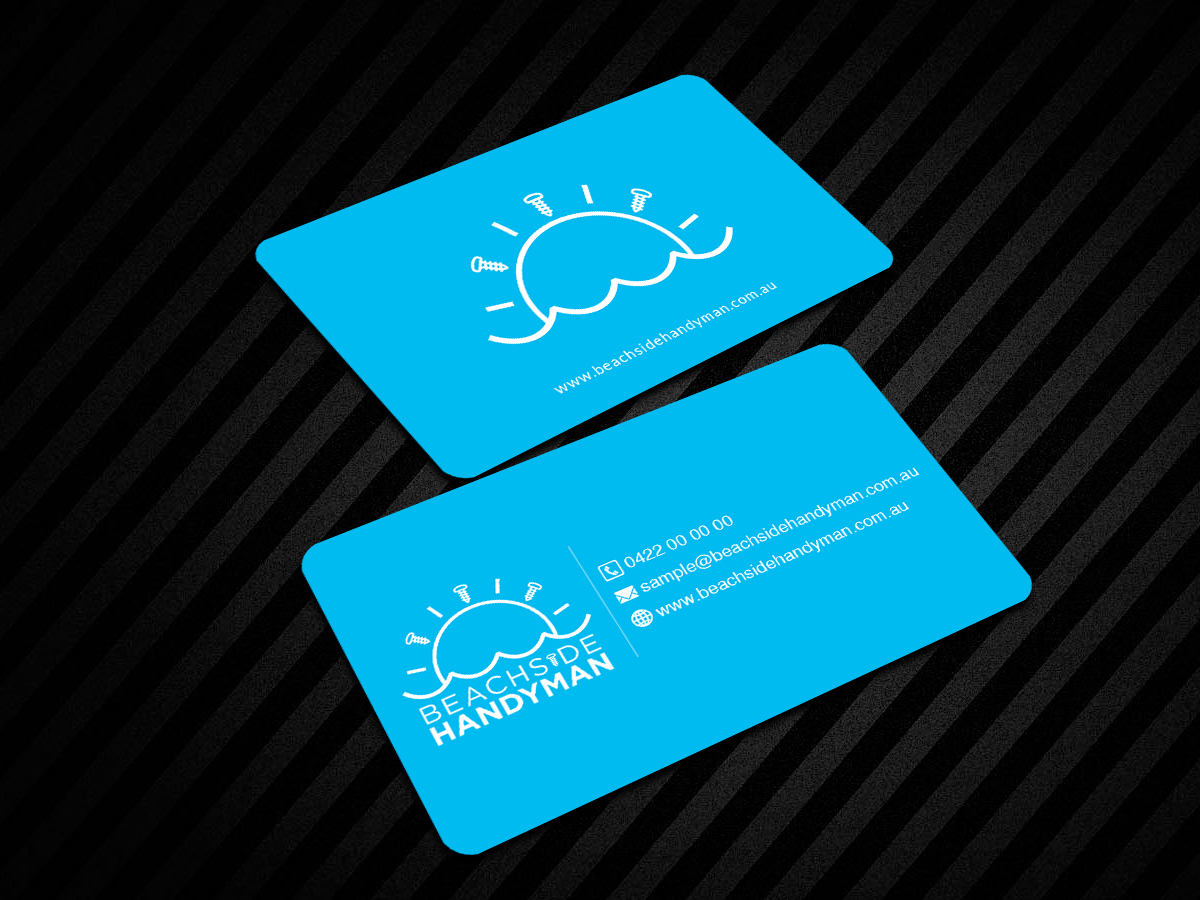 Business Card Design by Creations Box 2015 for Beachside Handyman | Design #23840178
