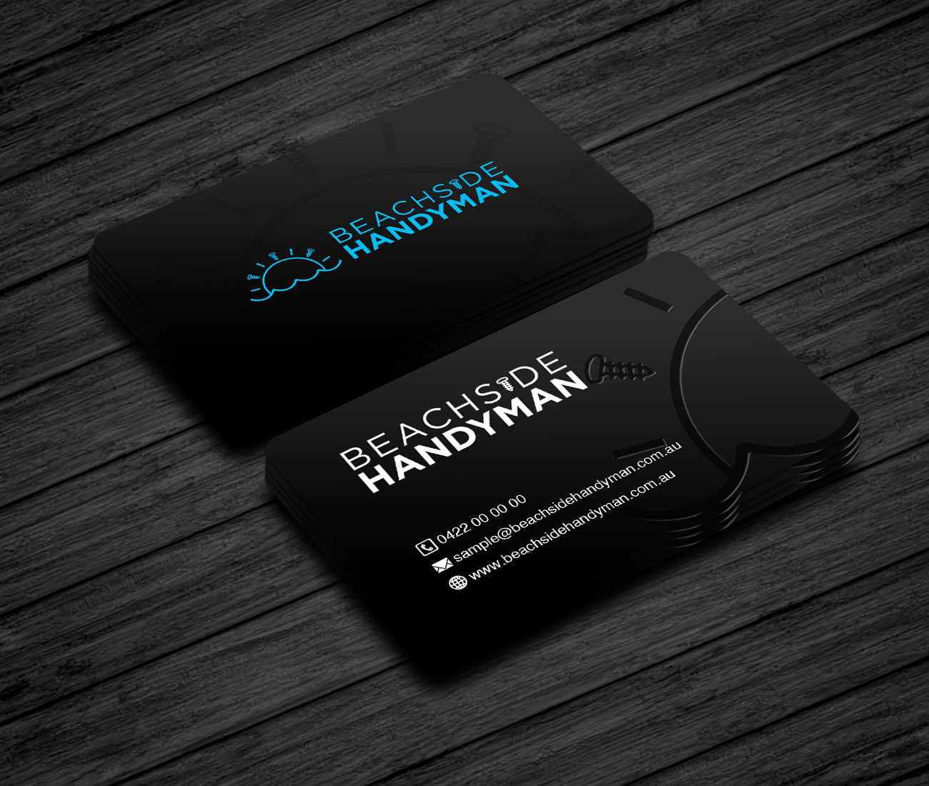 Business Card Design by Creations Box 2015 for Beachside Handyman | Design #23840450