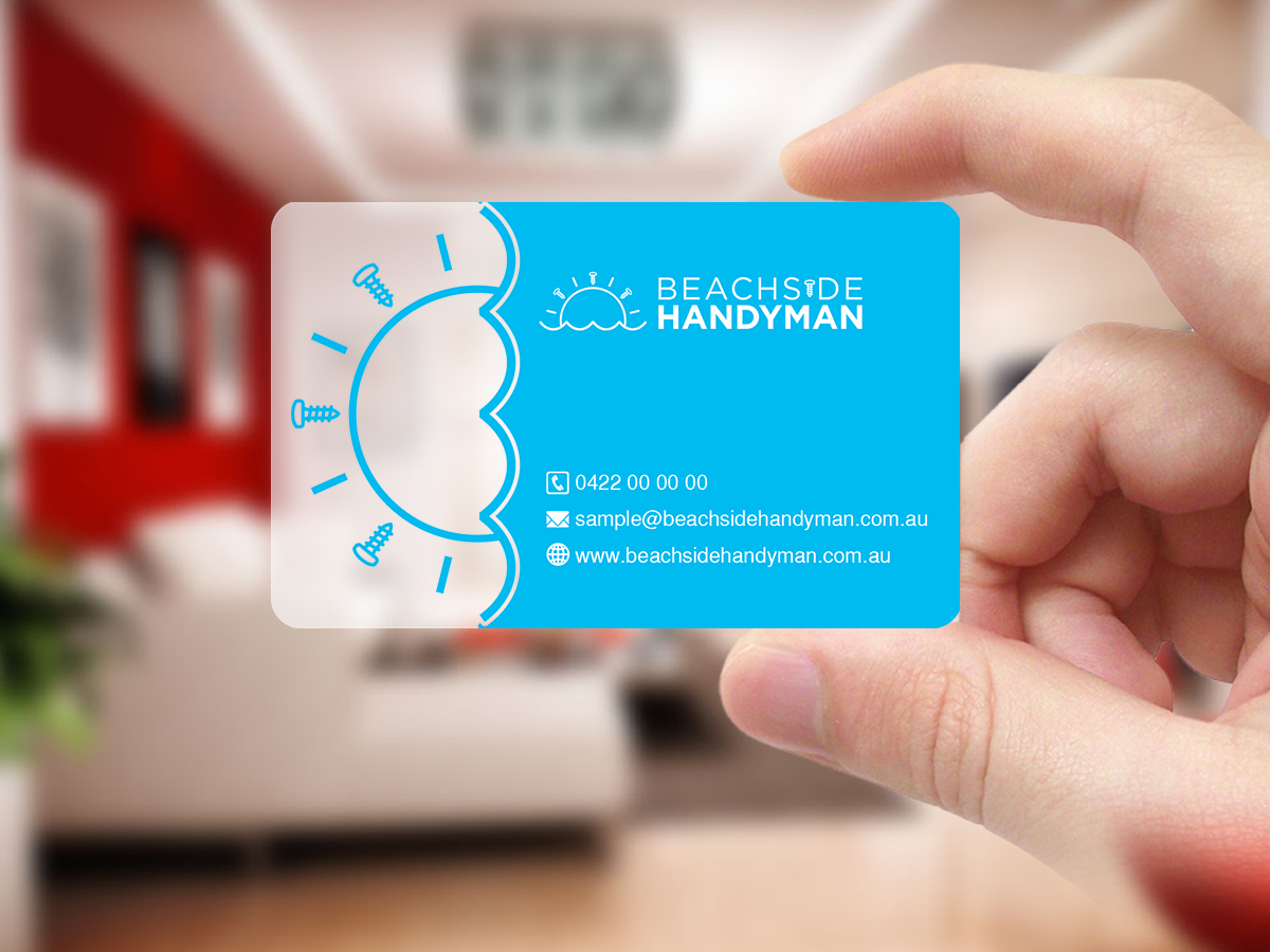 Business Card Design by Creations Box 2015 for Beachside Handyman | Design #23847394