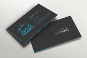 Design de Carte de Visite par LAXMI DESIGNHUB pour Beachside Handyman | Design : #23835857