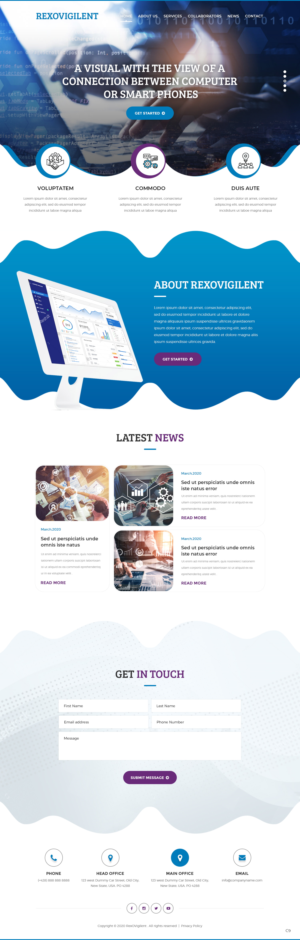 Web Design by pb for Ambulance de Lucciana | Design: #23856675