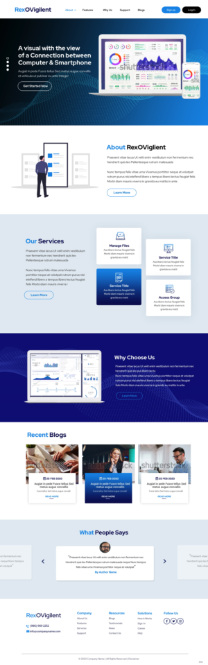 Web Design by pb for Ambulance de Lucciana | Design: #23856678