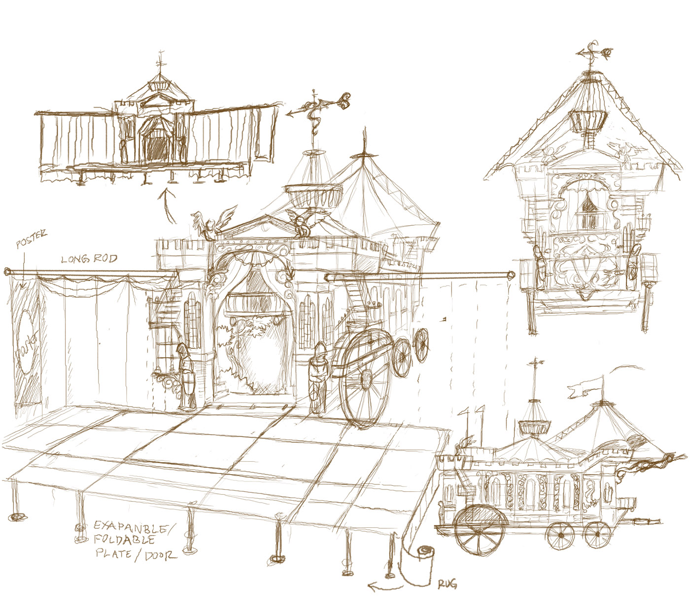 Illustration Design by D@rts for Riddlesbrood Corporation | Design #23873689