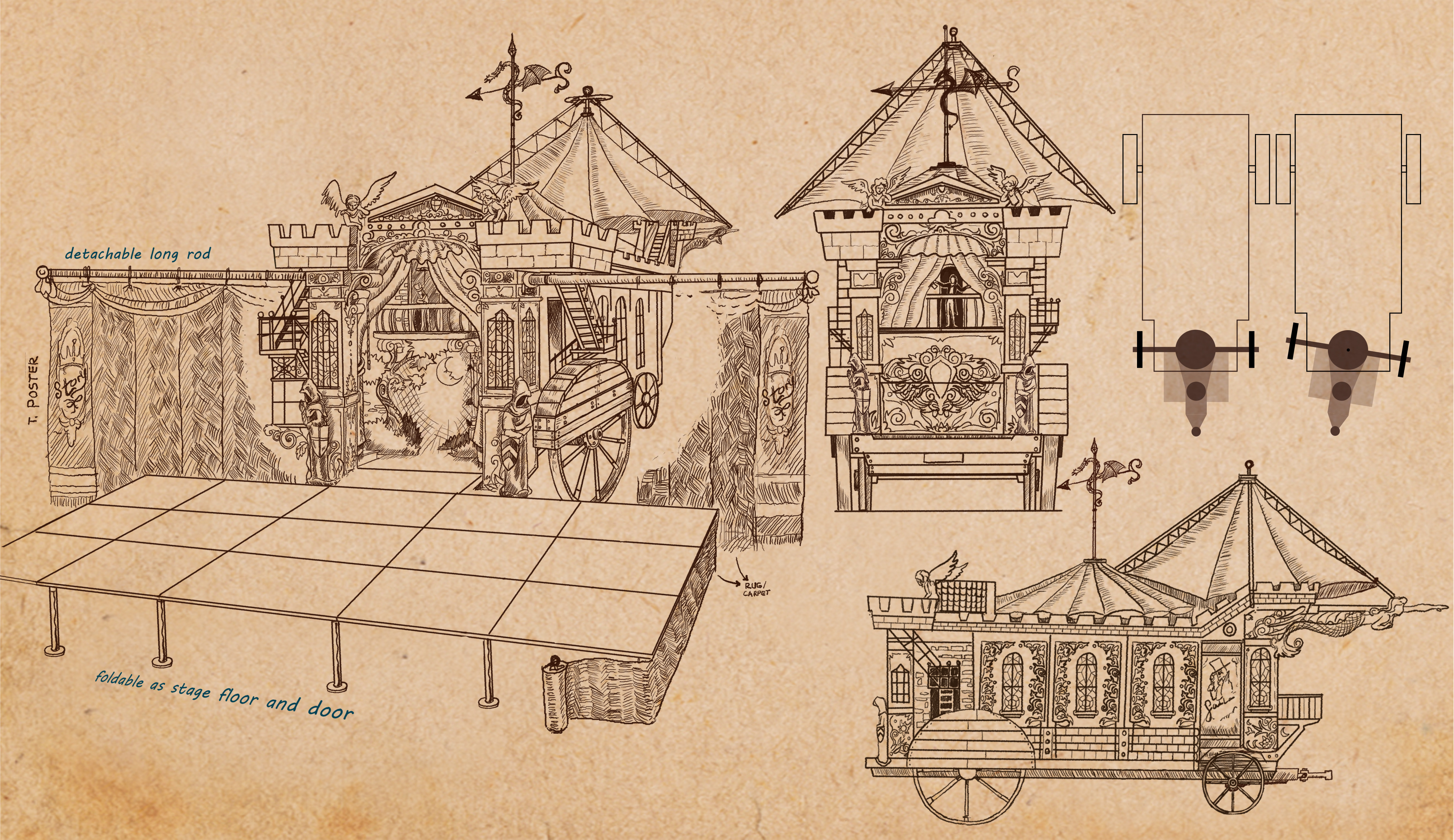 Illustration Design by D@rts for Riddlesbrood Corporation | Design #23941662