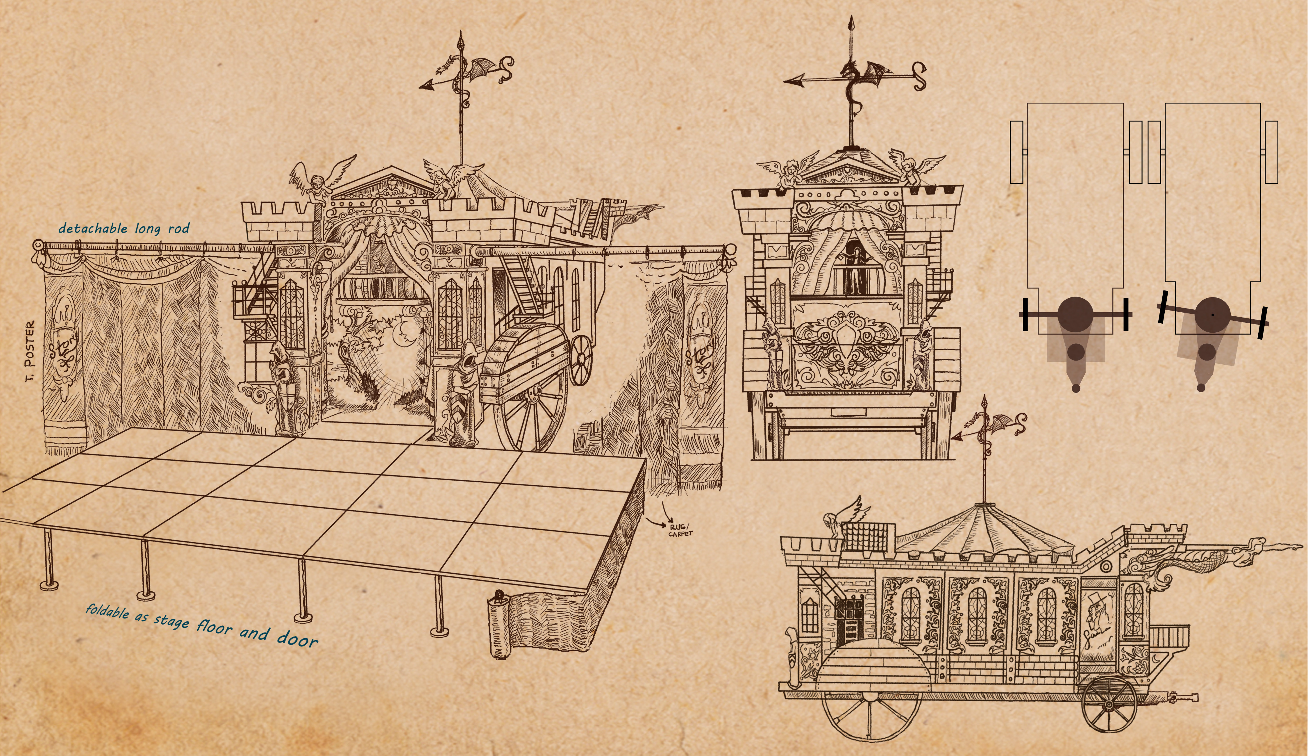 Illustration Design by D@rts for Riddlesbrood Corporation | Design #23942314