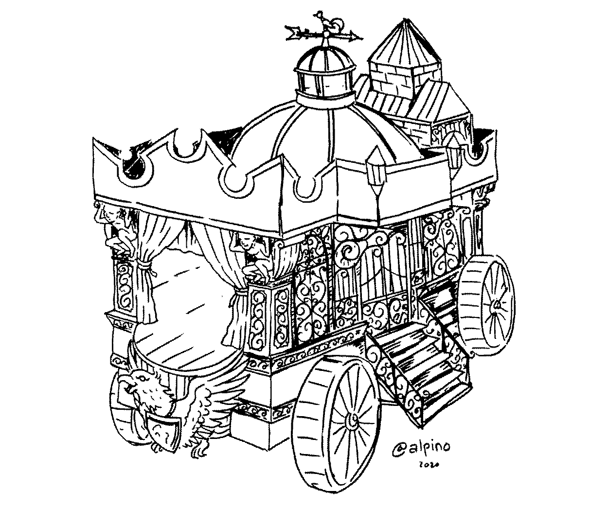 Illustration Design by alpino for Riddlesbrood Corporation | Design #23862056