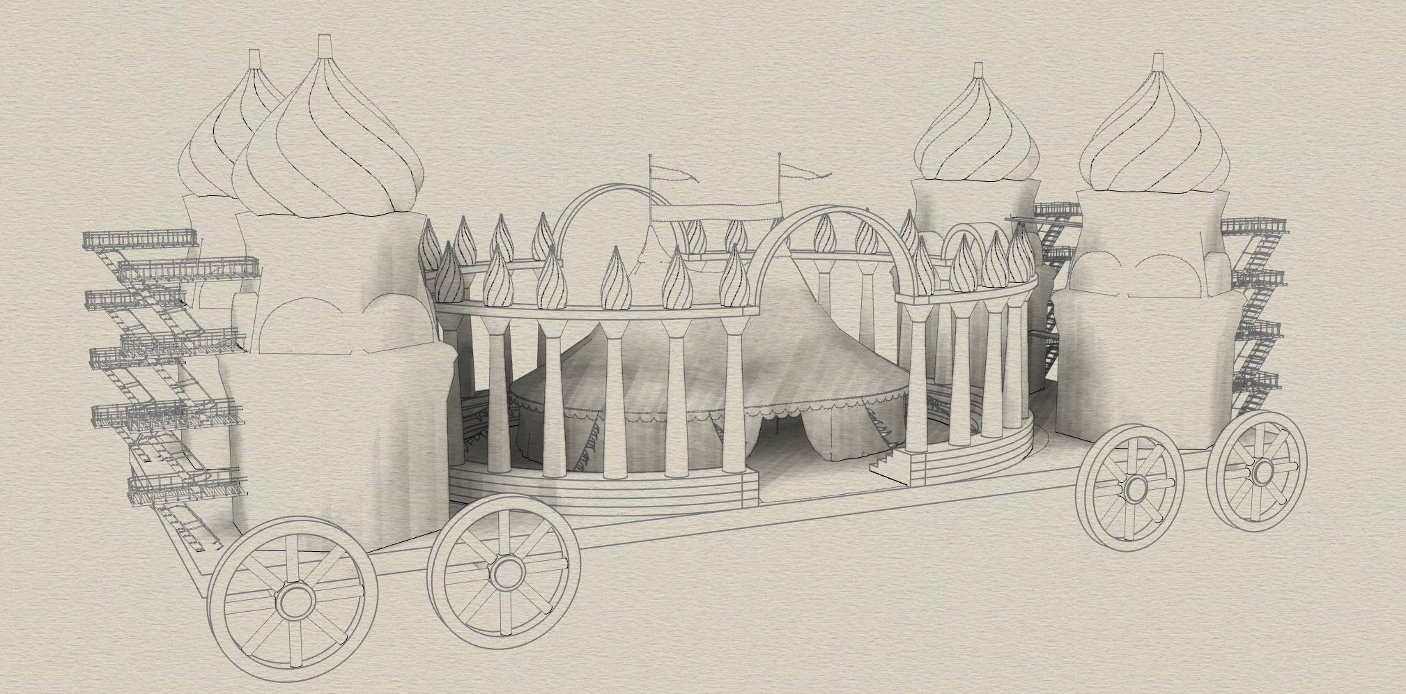 Illustration Design by Germanicus for Riddlesbrood Corporation | Design #23893802