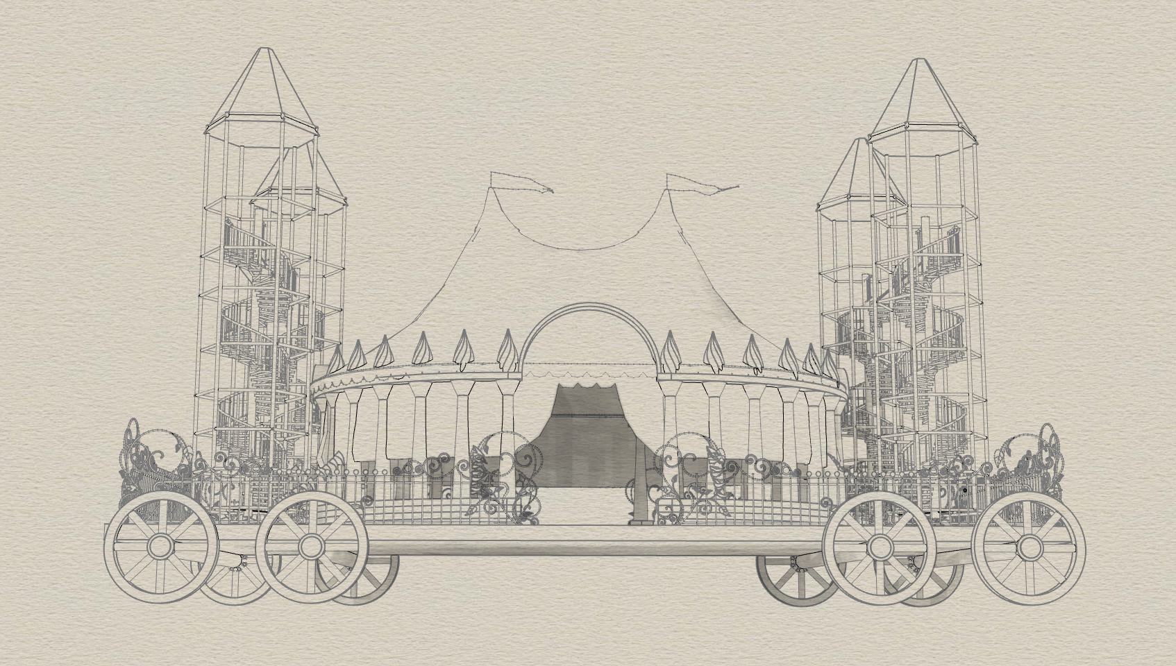 Illustration Design by Germanicus for Riddlesbrood Corporation | Design #23897190