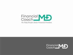 Financial Coach MD - Not sure of a tag line - "We transform," "We help people attain financial freedom" | Logo Design by soriyeee