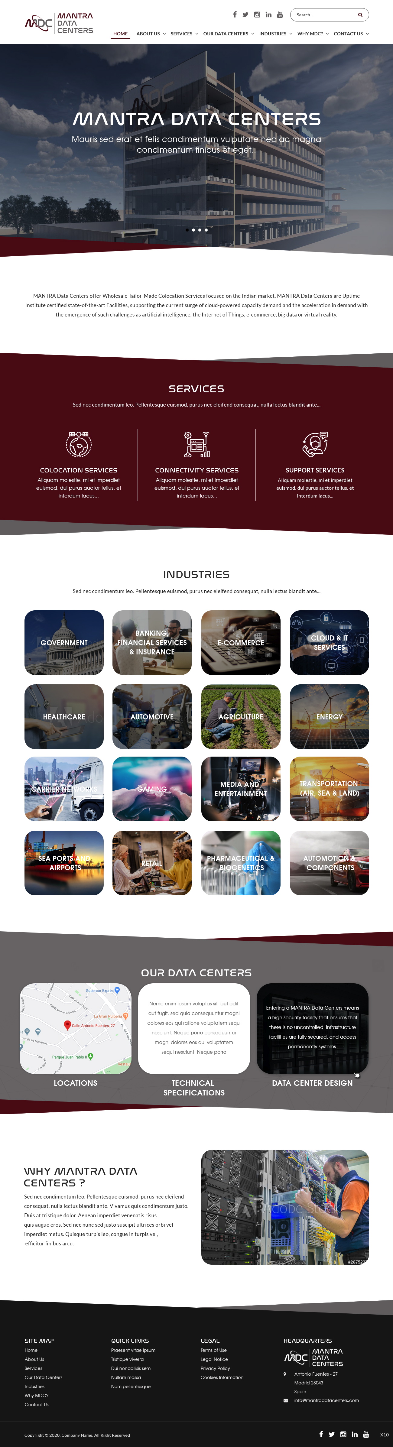 Web Design by pb for this project | Design #23886045