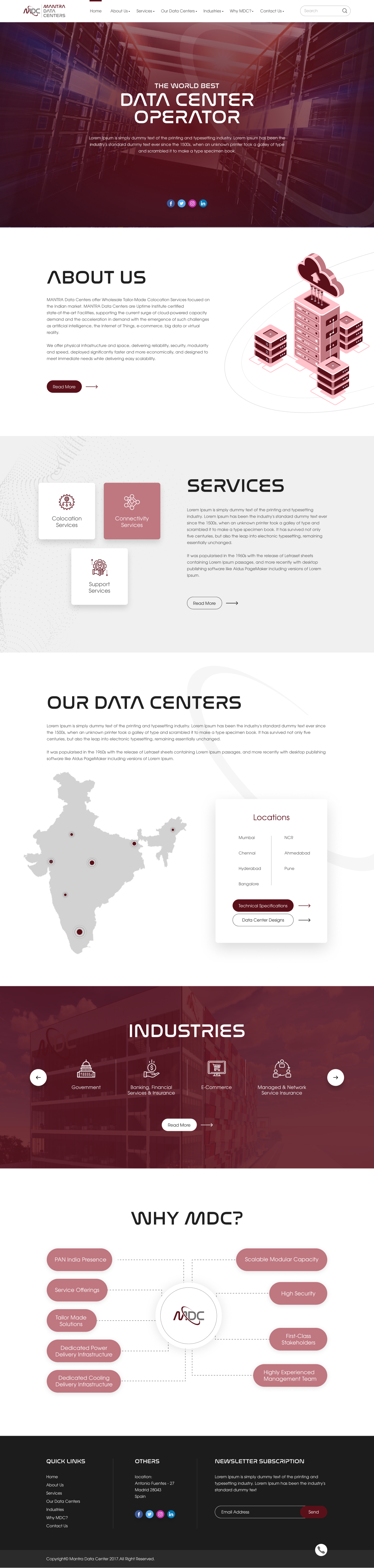 Web Design by Hassaan Shah for this project | Design #23882098