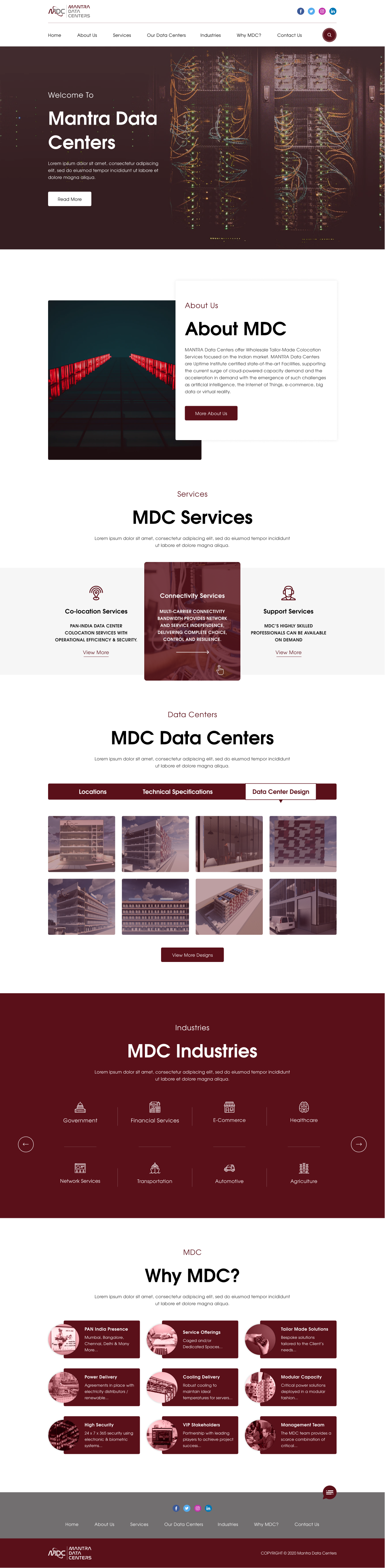 Web Design by Hassaan Shah for this project | Design #23882101