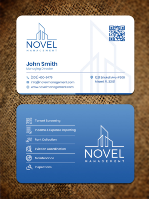 Business Card Design - Property Management & Real Estate Services | Diseño de Tarjeta de Presentación por Sandaruwan
