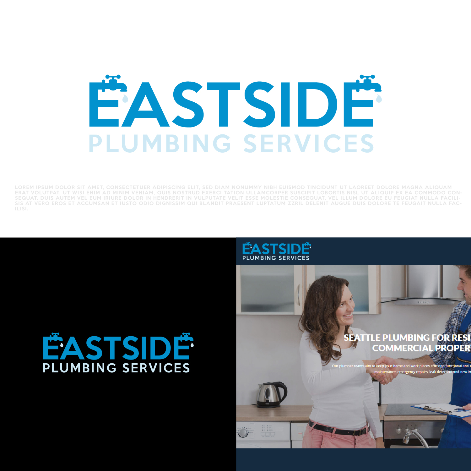 Logo Design by sohag 37 for 2sonsplumbing | Design #23863281