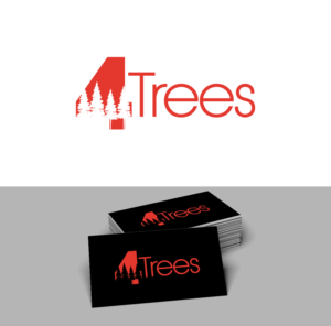 Logo Design by trufya for 4Trees | Design: #23898194