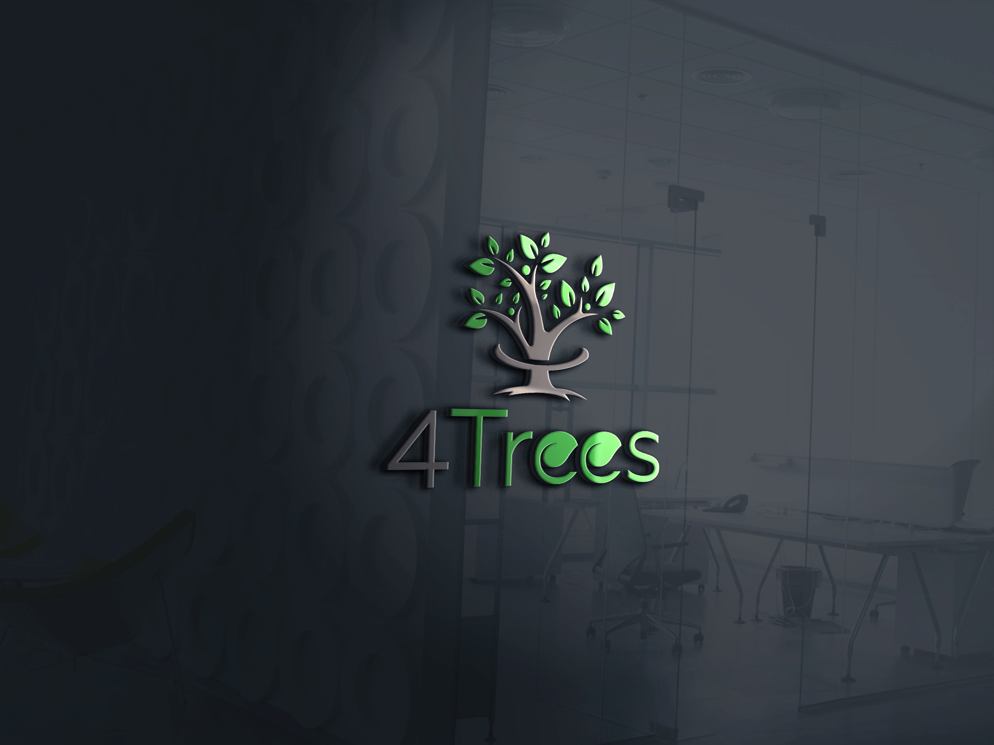 Logo Design by Zybs Graphics for 4Trees | Design #23883247