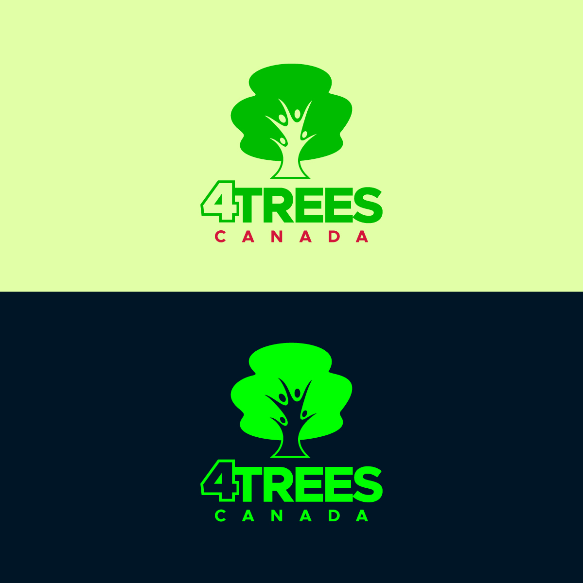 Logo Design by MLPZ for 4Trees | Design #23876327